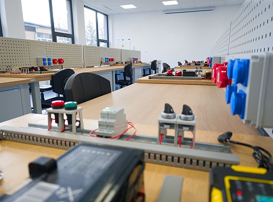 Zespół zarządzający w BCU w Lęborku sprawdza gotowość do startu szkoleń.